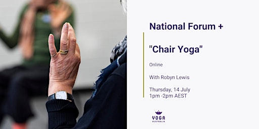 National Forum + "Chair Yoga"