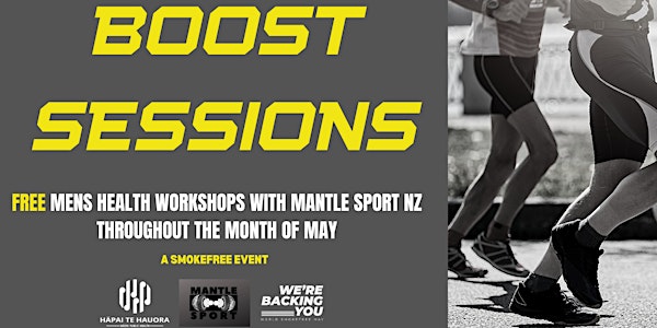 BOOST Sessions with Mantle Sport NZ & Hāpai Te Hauora
