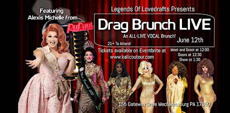 Drag Brunch Live- Featuring Alexis Michelle tickets