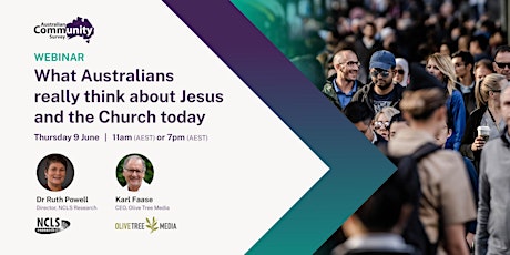 What Australians really think about Jesus and the Church today-Webinar biglietti