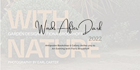 Words After Dark - 'With Nature' tickets