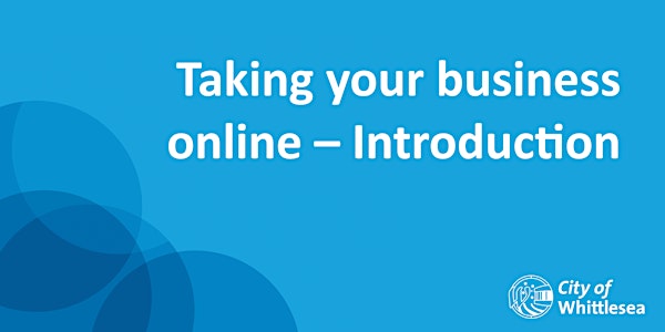 Taking your business online - Introduction