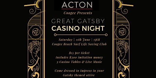 Great Gatsby - Casino Night
