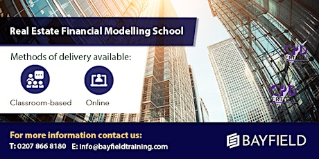 Bayfield Training - Real Estate Financial Modelling School
