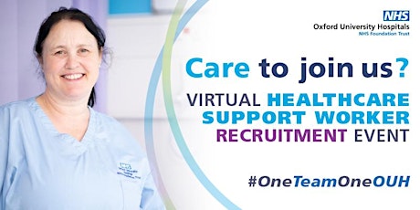 Virtual Recruitment Event - Health Care Support Workers tickets