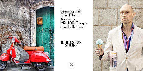 Eric Pfeil  - Azzurro – Mit 100 Songs durch Italien Tickets