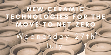 New Ceramic Technologies for the Move to Net-Zero tickets