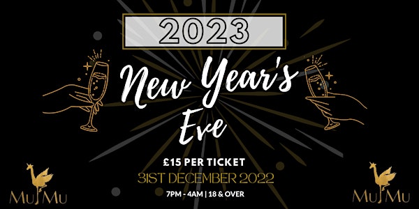 Mu Mu - New Year's Eve 2022 - Entry Ticket - £15