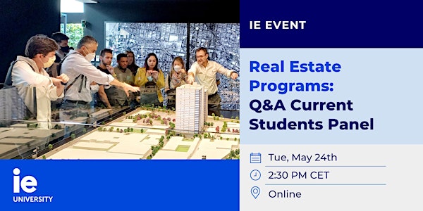 Real Estate Programs: Q&A Current Students Panel