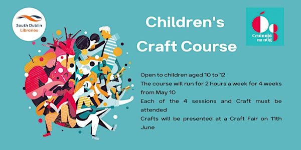 Children Craft Course in Tallaght Library