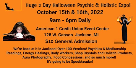 Huge 2 Day Halloween Psychic & Holistic Expo!