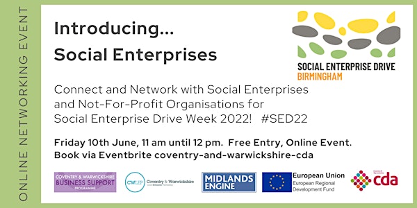 Introducing Social Enterprises for Social Enterprise Drive Week 2022!