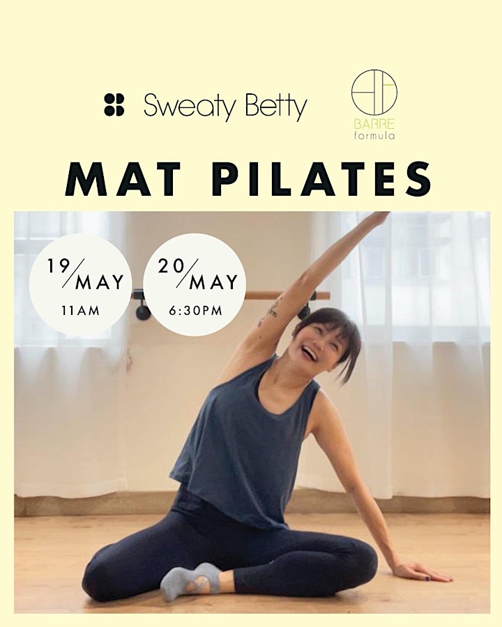 Barre Formula x Sweaty Betty | Mat Pilates Class with Deborah image