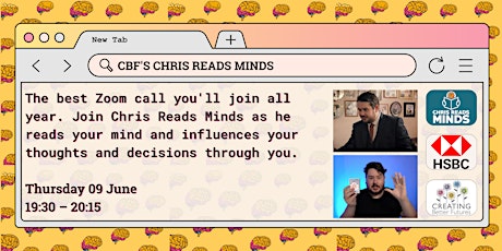 CBF's Chris Reads Minds tickets