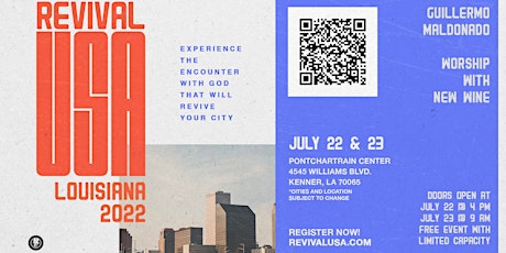 Revival USA Louisiana @New Orleans(Bilingual Event tickets