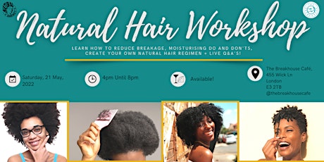 Natural Hair Afro Workshop tickets
