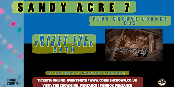 MAZEY EVE @THE GOLOWAN MARQUEE - SANDY ACRE SEVEN & GROOVE LOUNGE DJs