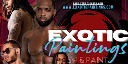 Chicago BYOB Exotic Paintings Sip and Paint with Male Models primary image