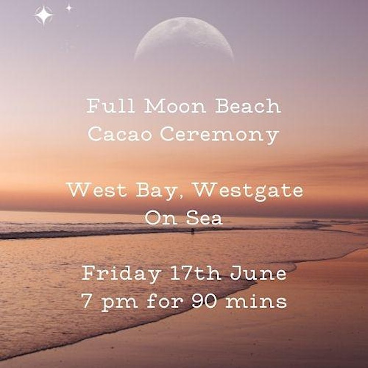 Full Moon Beach Cacao Ceremony image