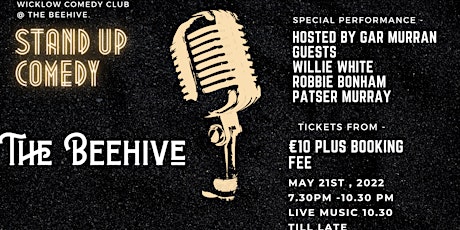 Wicklow Comedy Club @ The Beehive tickets
