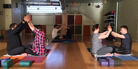 Partner Prenatal Yoga Workshop with Emily Masnoon (March 26, 2017) primary image