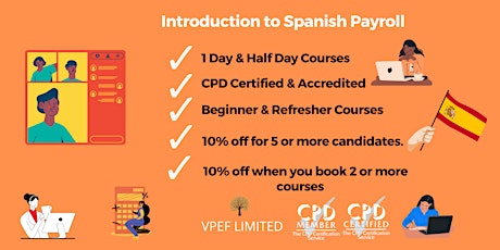 Spanish Payroll Training -  Introduction to Spanish Payroll tickets