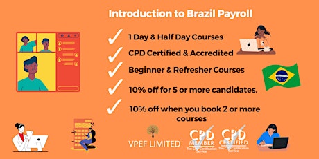 Brazil Payroll Training -  Introduction to Brazil Payroll tickets