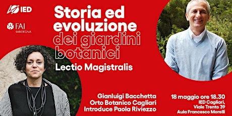 Storia ed evoluzione dei giardini botanici, a cura di Gianluigi Bacchetta.