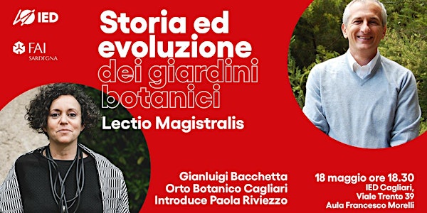 Storia ed evoluzione dei giardini botanici, a cura di Gianluigi Bacchetta.