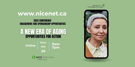 Annual NICE Knowledge Exchange 2022: A New Era of Aging tickets