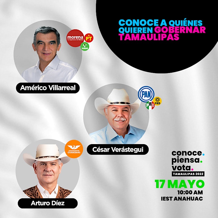 Imagen de Conoce Piensa Vota Tamaulipas 2022