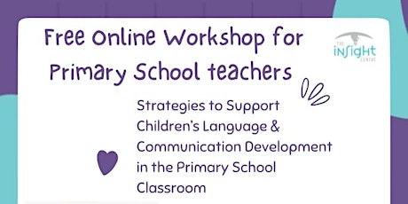 Strategies to Support Children's Language Development in Primary School primary image