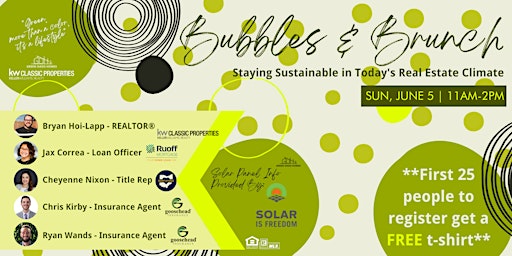 Bubbles & Brunch: Staying Sustainable in Today's Real Estate Climate