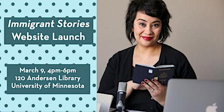 Immigrant Stories Website Launch  primary image