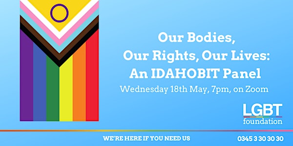 Our Bodies, Our Rights, Our Lives:  An IDAHOBIT Panel