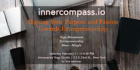 Inner Compass: Aligning Your Purpose and Passion Towards Entrepreneurship primary image