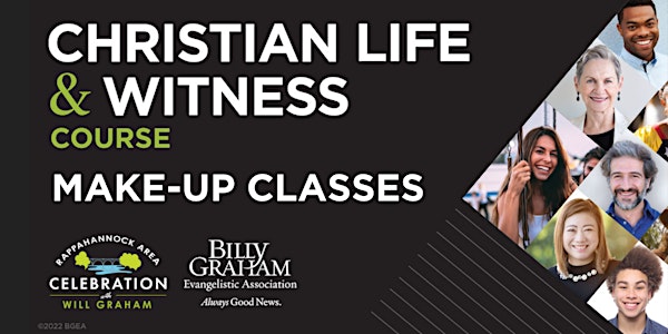 Christian Life & Witness Course Make-Up - May 16 - Shiloh Temple of Praise