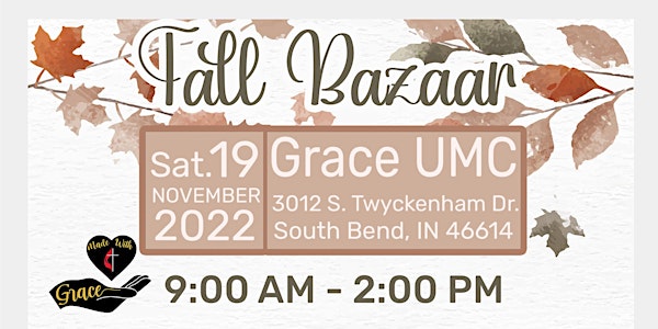 Made With Grace Annual Fall Bazaar