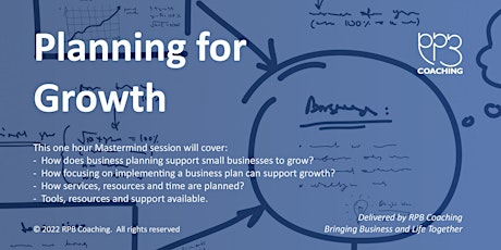 Planning for Growth tickets