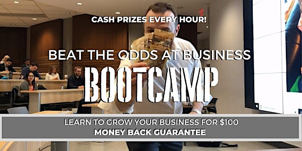 Beat the Odds at Business Bootcamp #BEATTHEODDS