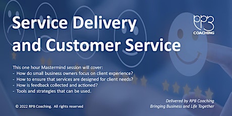 Service Delivery and Customer Service tickets