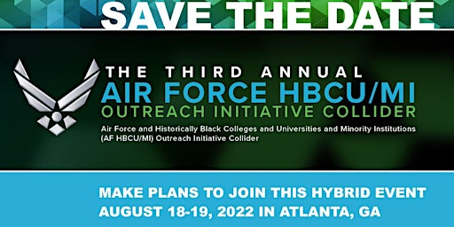 3rd Annual Air Force HBCU/MI Outreach Initiative Collider