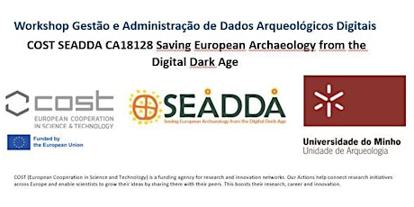 Gestão e Administração de Dados Arqueológicos Digitais  (eCOST SEADDA) bilhetes