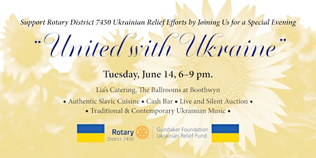 "United with Ukraine" - Fundraising Event tickets