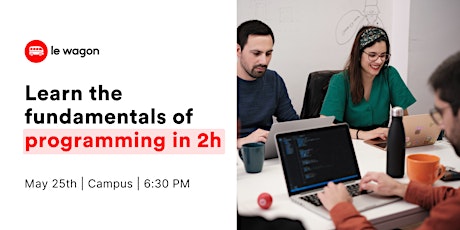 [In-person workshop] Learn the fundamentals of programming in just 2h tickets