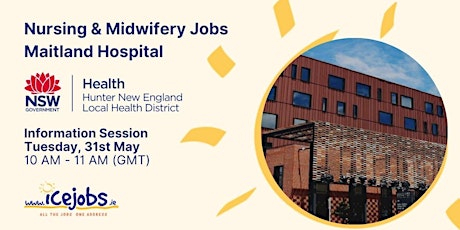 Nursing & Midwifery Jobs in Maitland Hospital, NSW ingressos