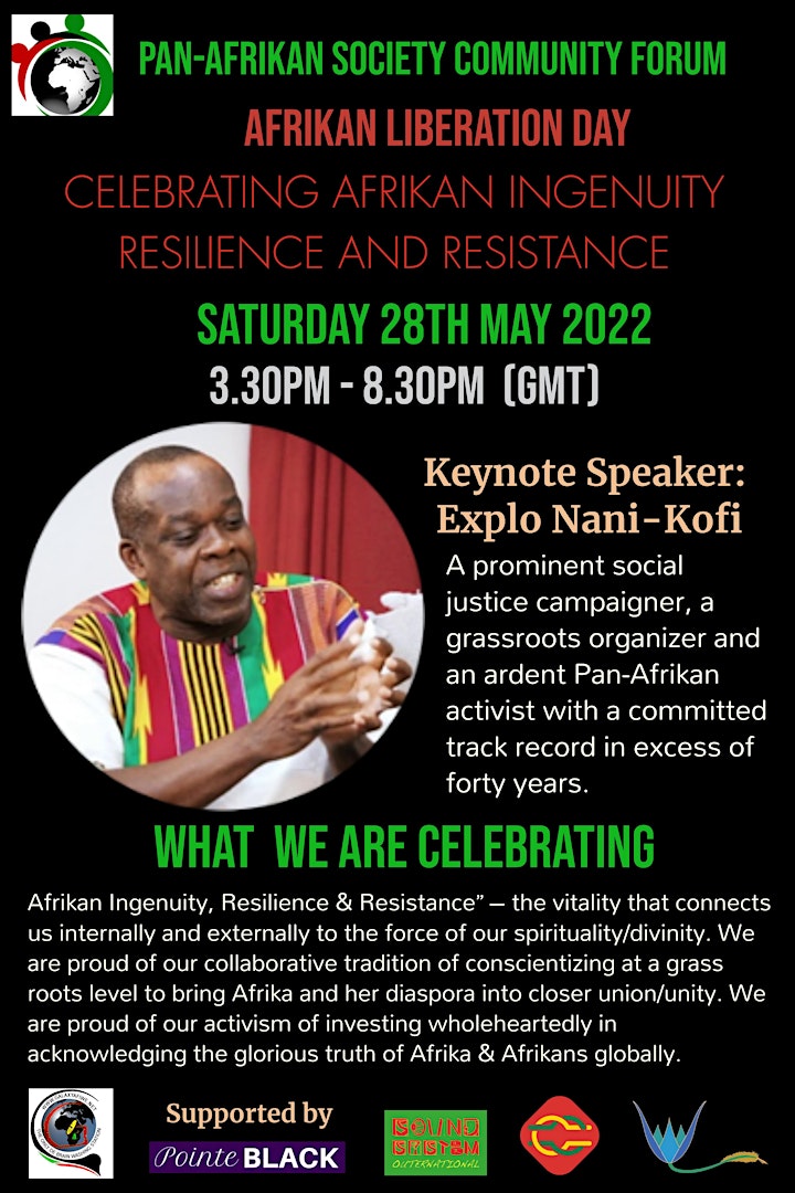 ALD 2022 - "Celebrating Afrikan Ingenuity, Resilience & Resistance"! image