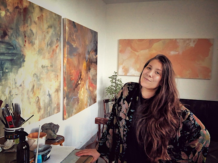 Authentic Expression Through Painting Workshop w/cacao + meditation image