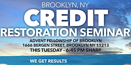 Brooklyn's Best Credit Restoration Seminar  primary image