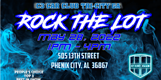Rock  The Lot Car Show - C3CarClub TriCityGA